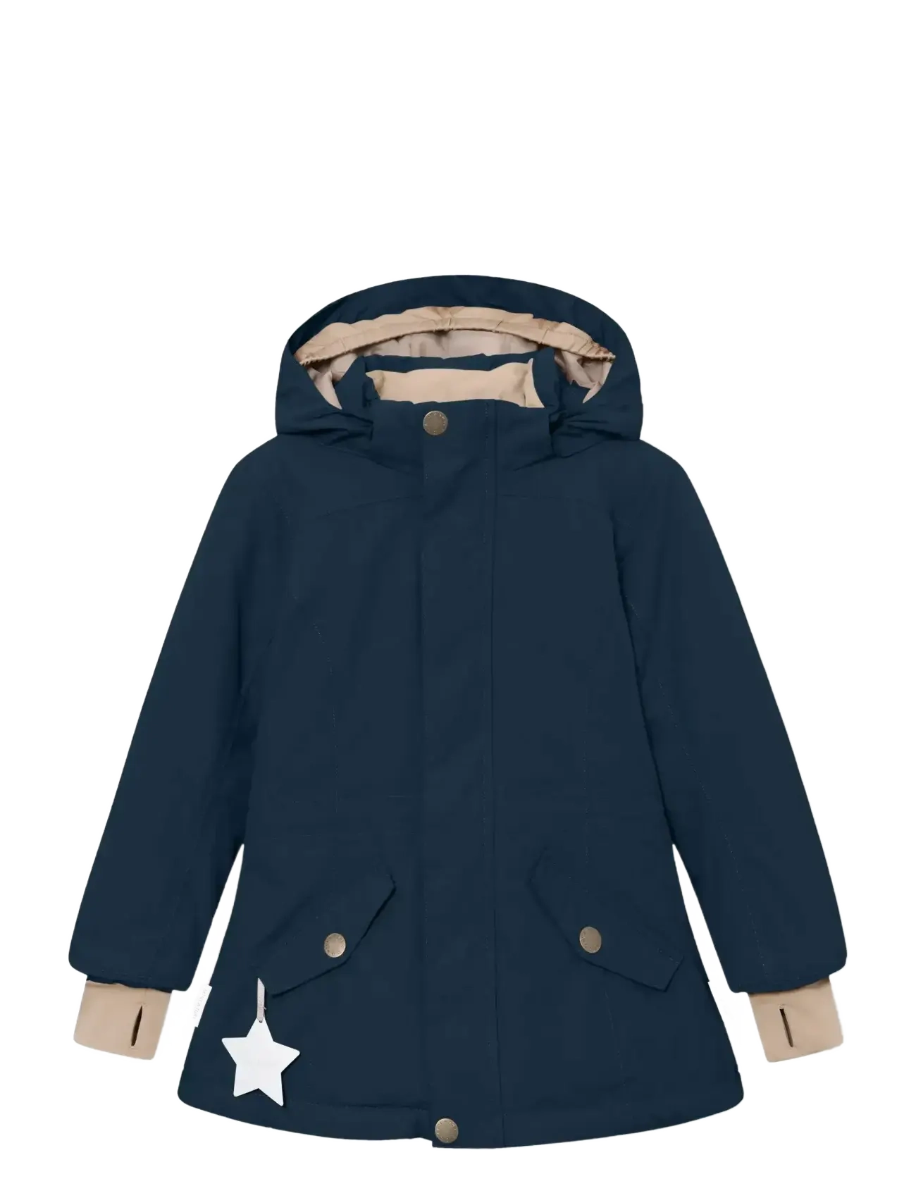 MINI A TURE Matvelaja Winter Jacke. Grs Navy - 116 - Kinder