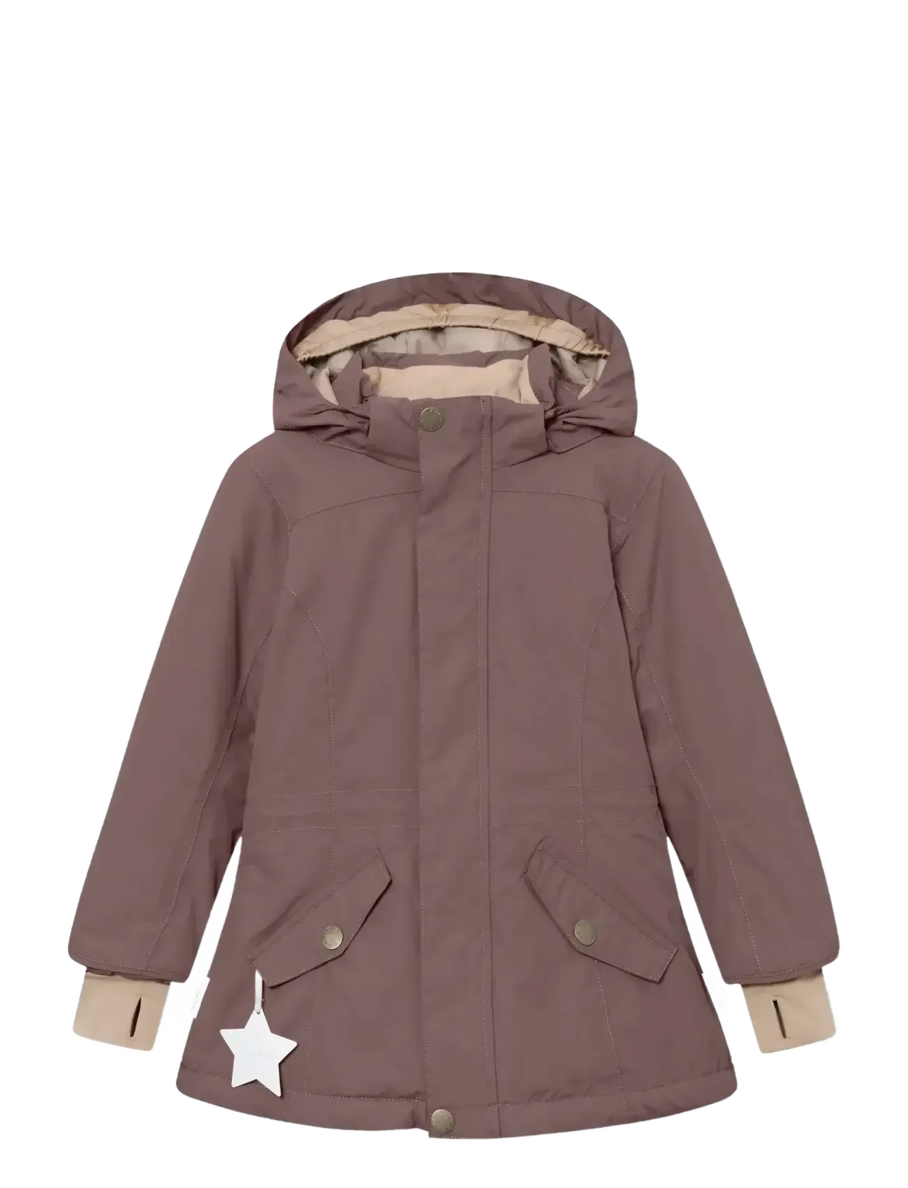 MINI A TURE MATVELAJA winter jacket. GRS - Talveriided - PEPPERCORN PLUM / purple