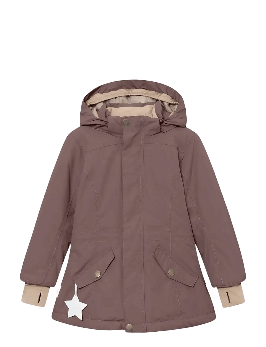 MINI A TURE - MATVELAJA winter jacket. GRS - skijakker - peppercorn plum - 0