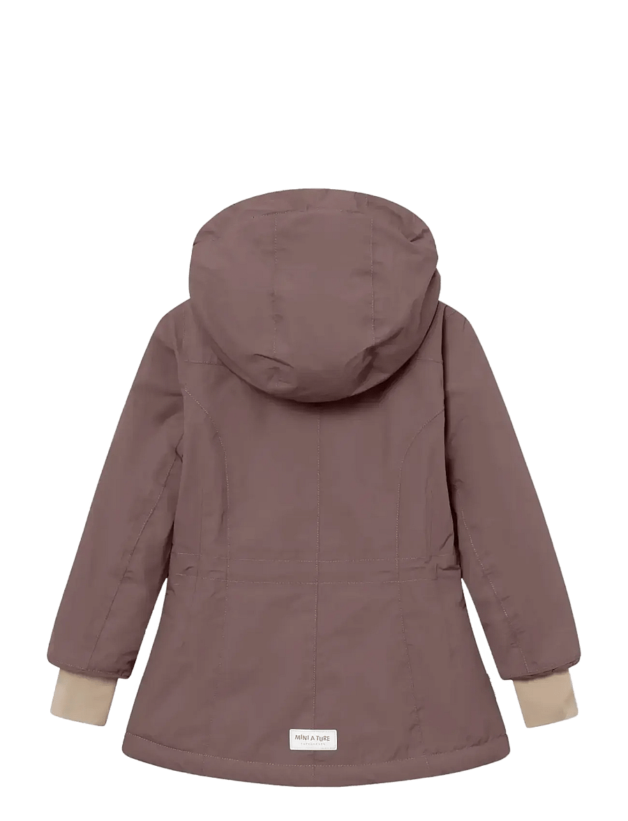 MINI A TURE - MATVELAJA winter jacket. GRS - skijakker - peppercorn plum - 1