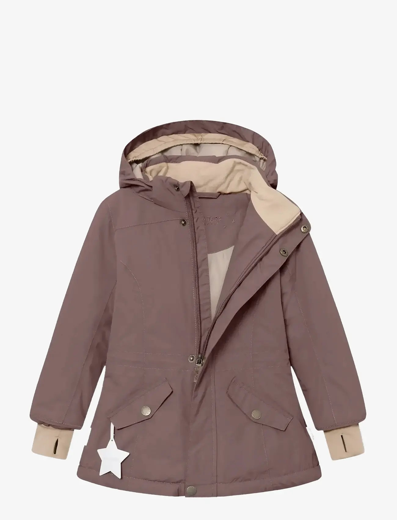 MINI A TURE - MATVELAJA winter jacket. GRS - skijakker - peppercorn plum - 2