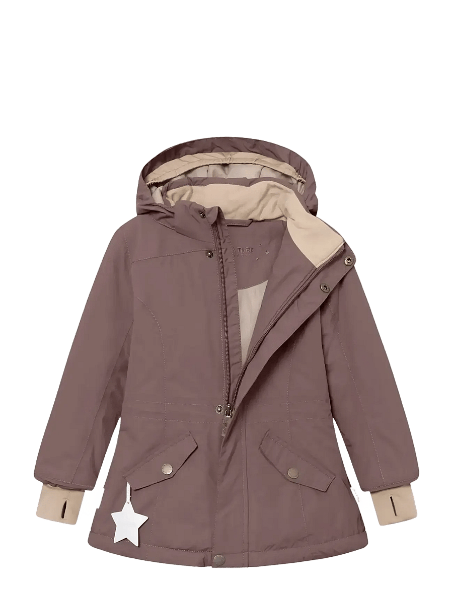 MINI A TURE - MATVELAJA winter jacket. GRS - skijakker - peppercorn plum - 2