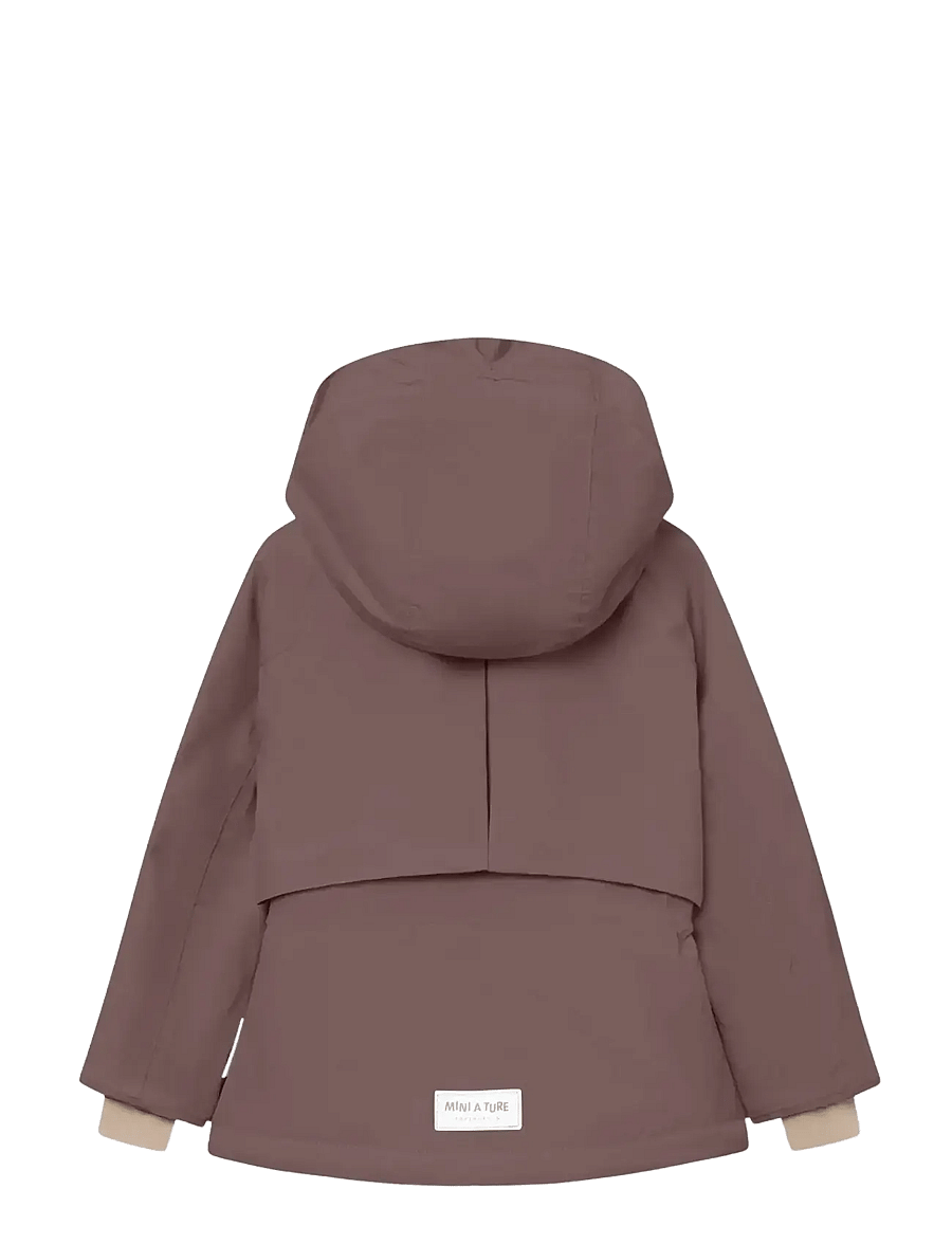 MINI A TURE - MATALGEANA fleece lined winter jacket. GRS - suusajoped - peppercorn plum - 1