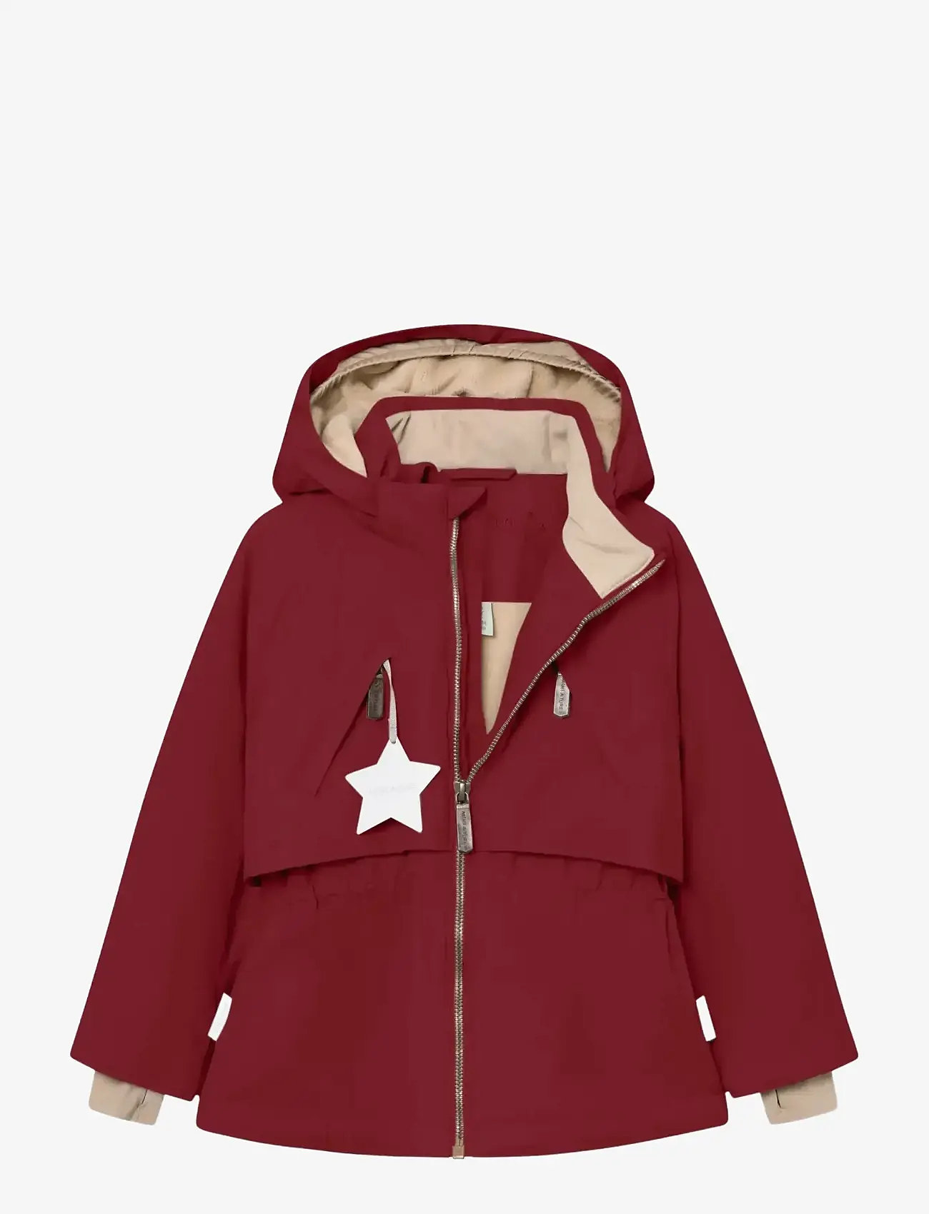 MINI A TURE - MATALGEANA fleece lined winter jacket. GRS - skijakker - red merlot - 2