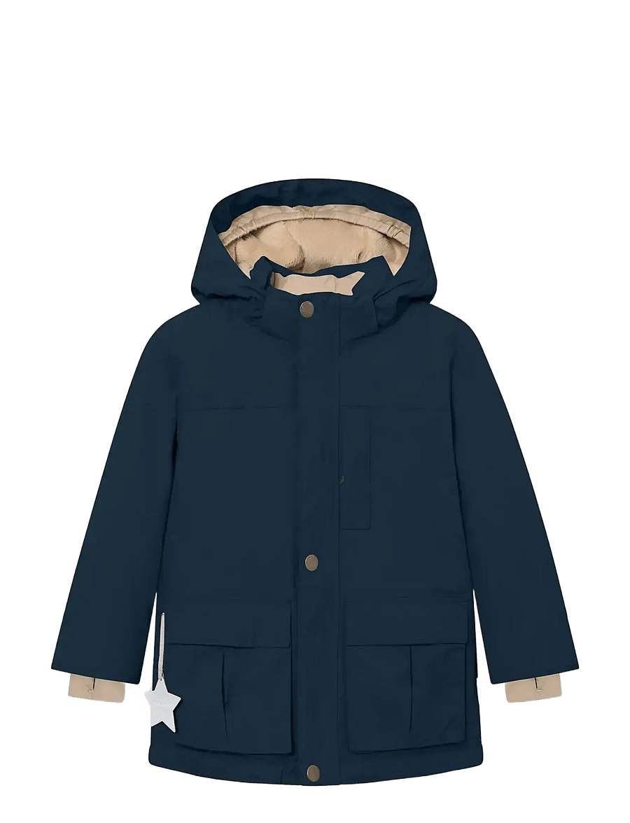 MINI A TURE - MATKASTORIO fleece lined winter jacket. GRS - outer space - 1