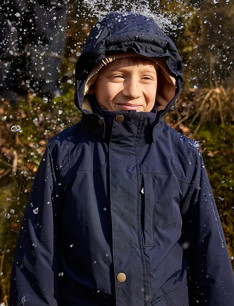MINI A TURE - MATKASTORIO fleece lined winter jacket. GRS - ski jackets - outer space - 0