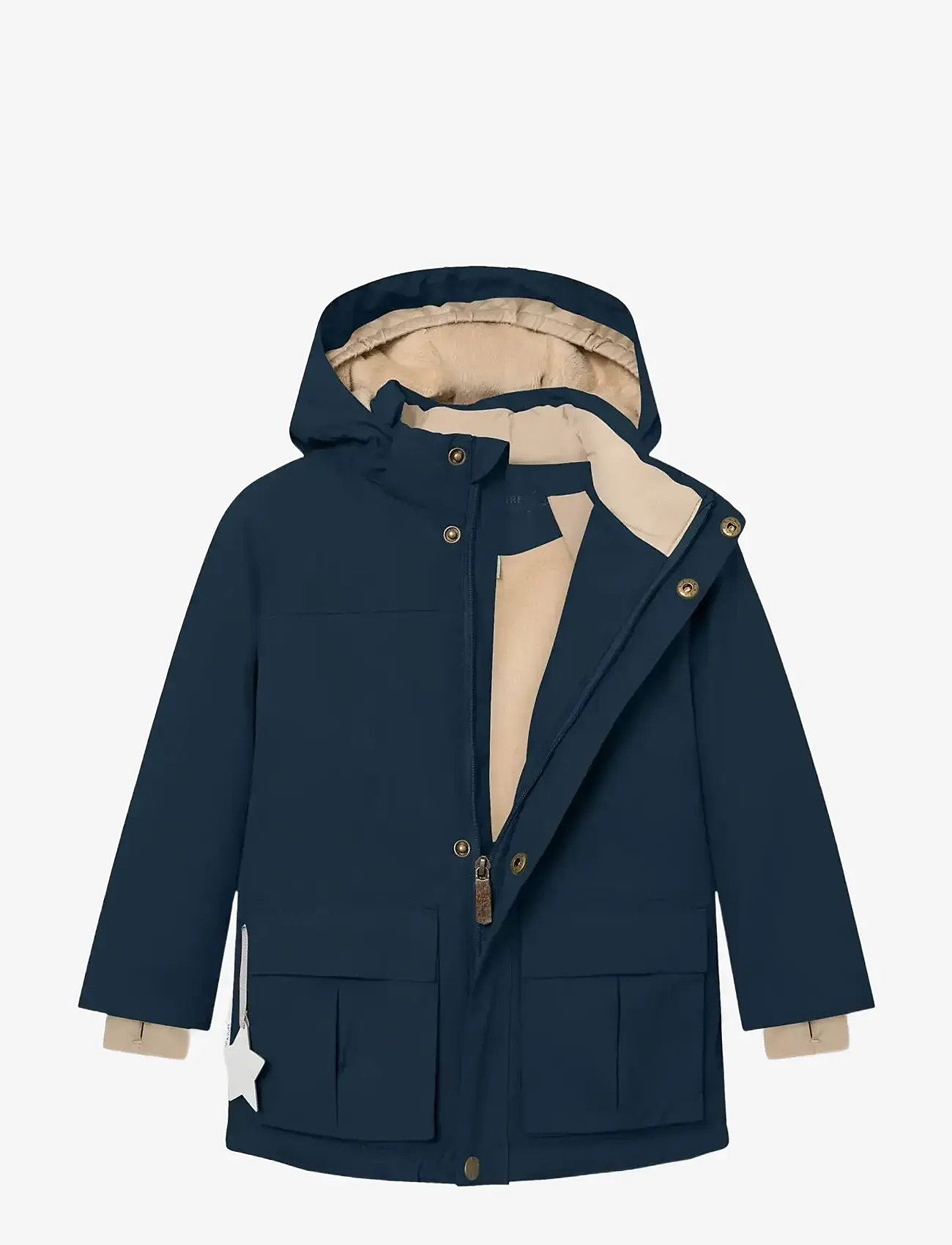 MINI A TURE - MATKASTORIO fleece lined winter jacket. GRS - ski jackets - outer space - 3