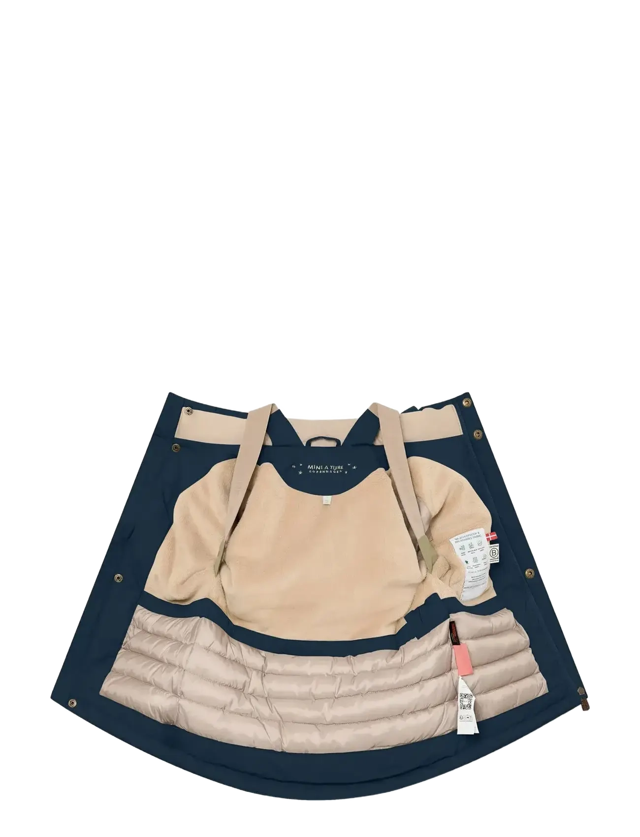 MINI A TURE - MATKASTORIO fleece lined winter jacket. GRS - outer space - 4