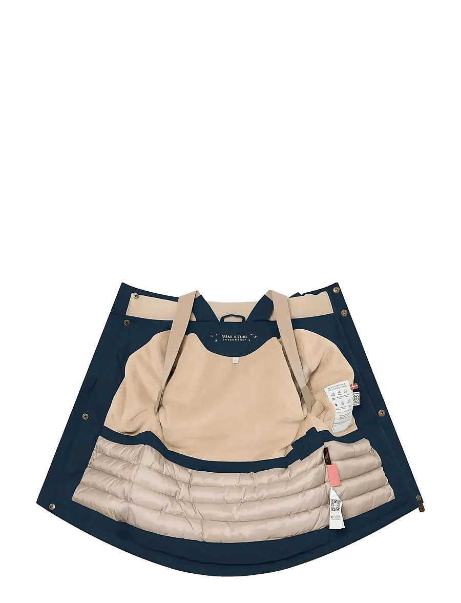 MINI A TURE - MATKASTORIO fleece lined winter jacket. GRS - outer space - 4