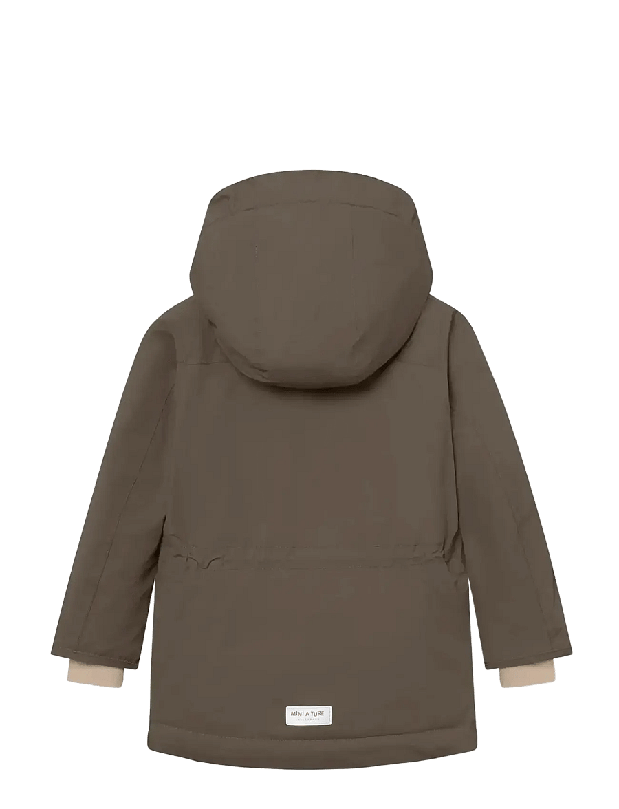 MINI A TURE - MATKASTORIO fleece lined winter jacket. GRS - tarmac green - 2