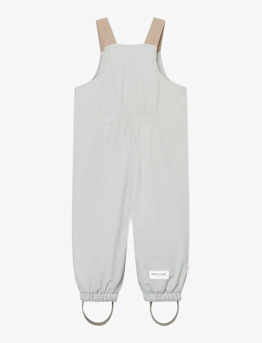 MINI A TURE - MATWALENTY snow pants. GRS - winter trousers - puritan grey - 1