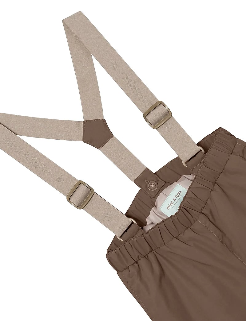 MINI A TURE - MATWILAS snow pants. GRS - chestnut brown - 2
