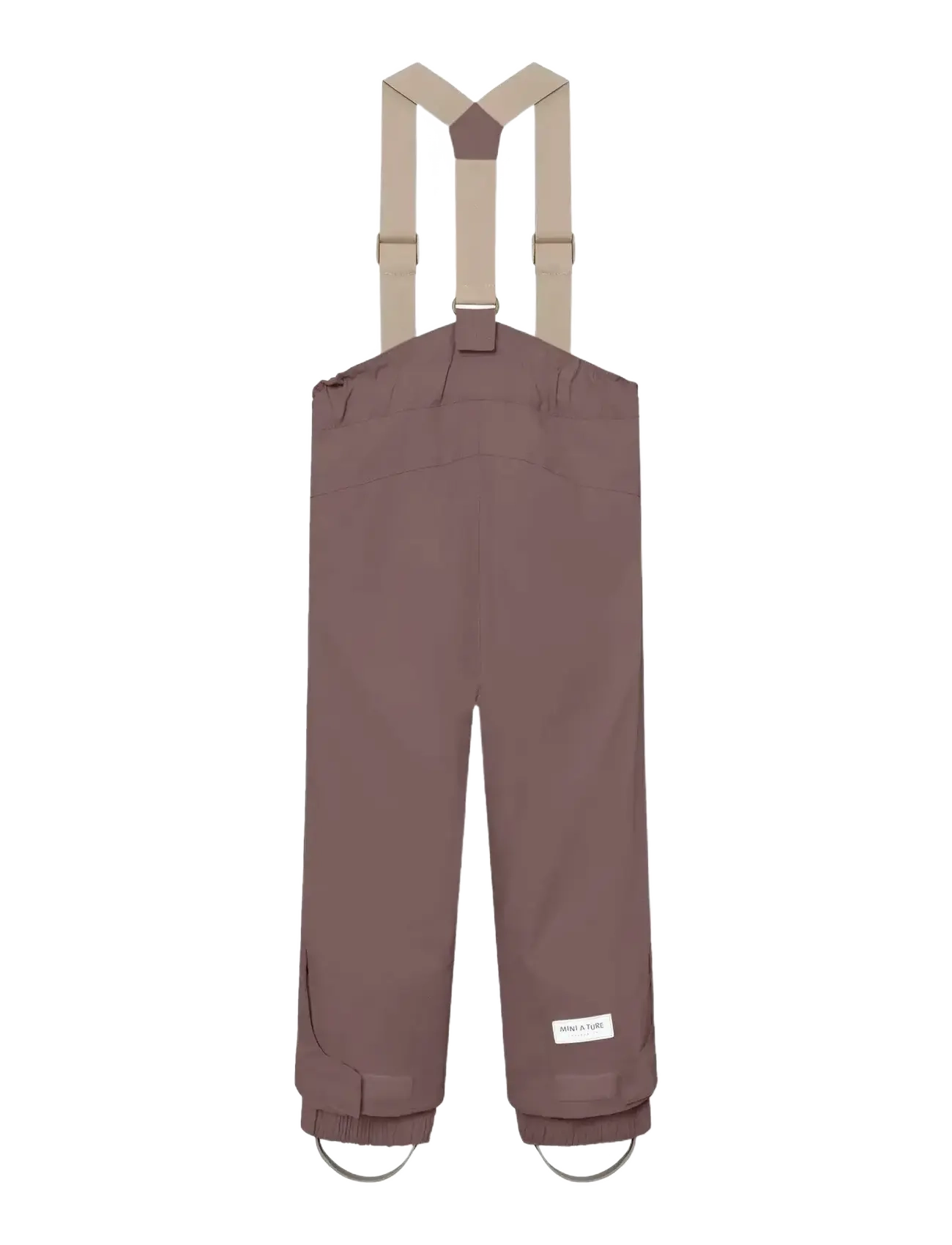 MINI A TURE - MATWITTE snow pants. GRS - winter trousers - peppercorn plum - 1