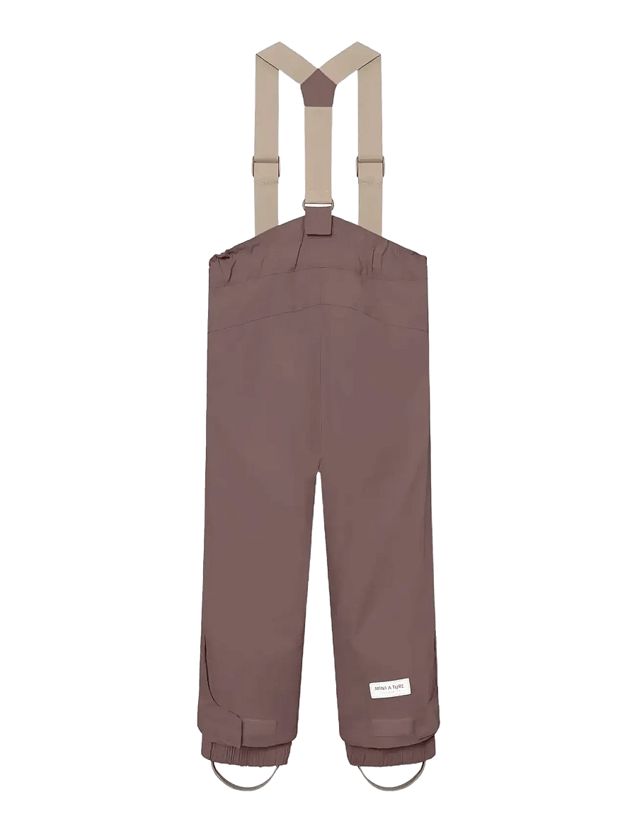 MINI A TURE - MATWITTE snow pants. GRS - winter trousers - peppercorn plum - 1