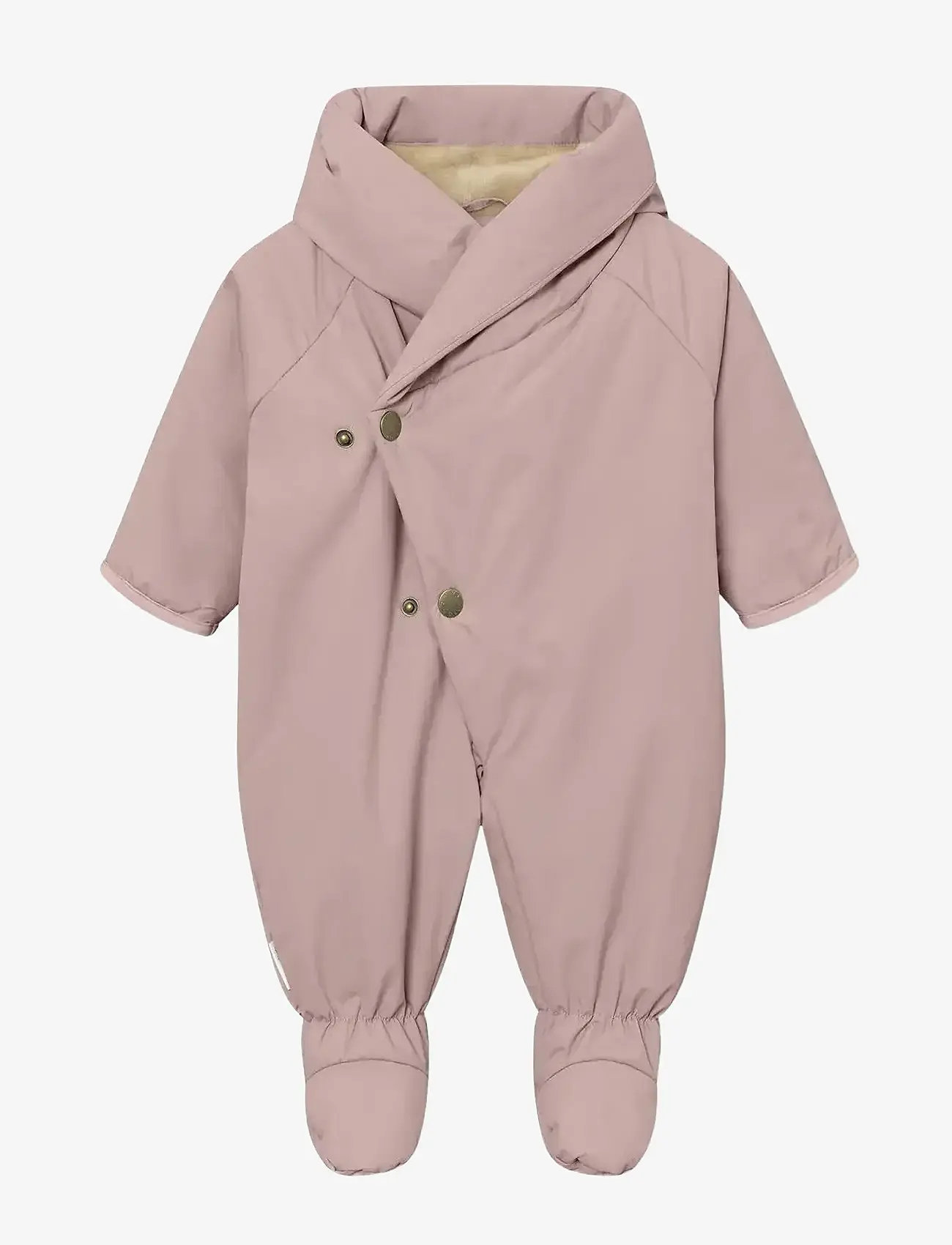 MINI A TURE - MATFIANNA fleece lined winter pramsuit. GRS - cloudy rose - 0