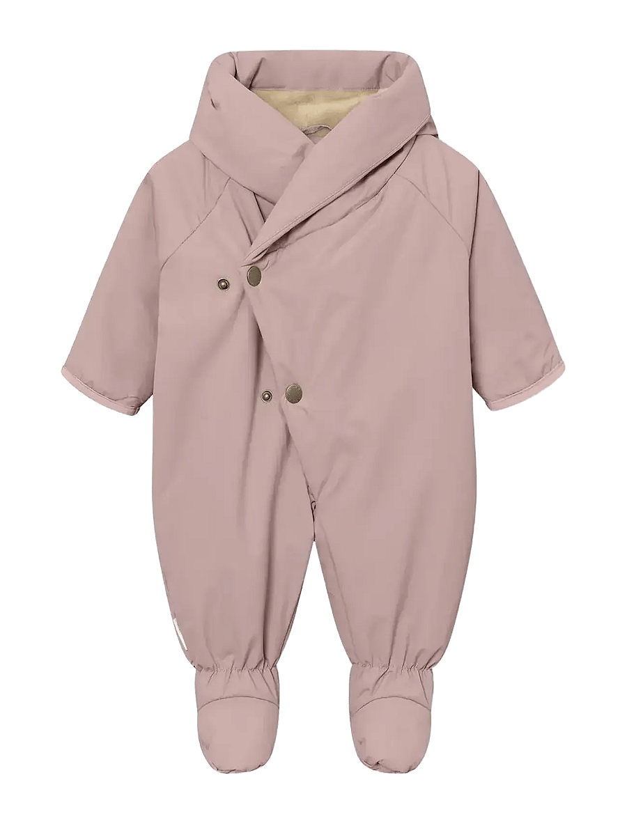 MINI A TURE - MATFIANNA fleece lined winter pramsuit. GRS - shop efter alder - cloudy rose - 0