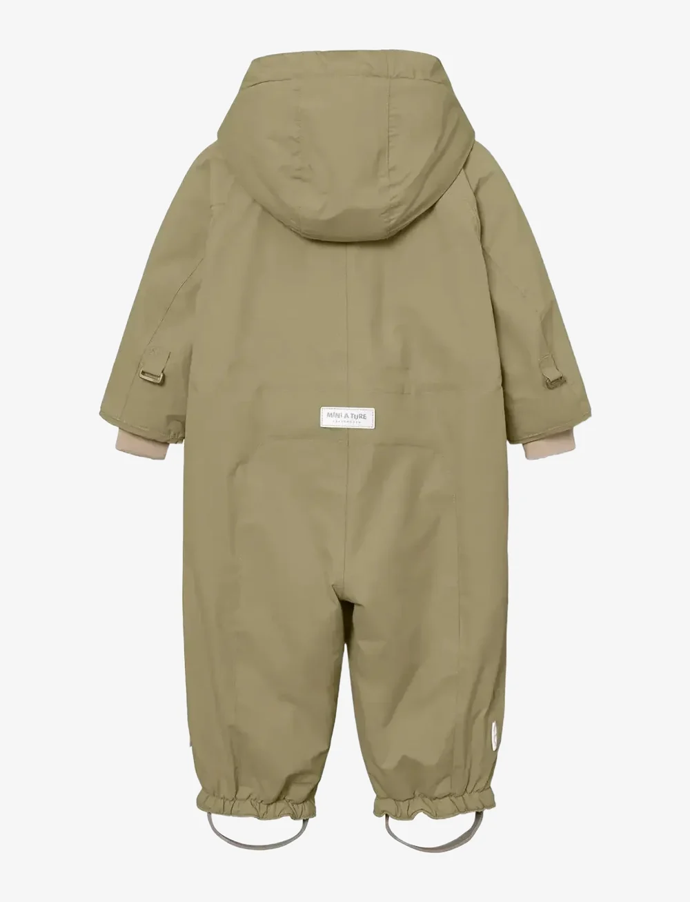 MINI A TURE - MATWISTI fleece lined snowsuit. GRS - schneeanzug - aloe green - 2