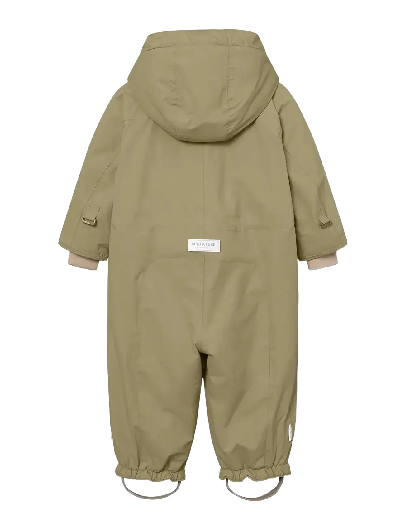 MINI A TURE - MATWISTI fleece lined snowsuit. GRS - schneeanzug - aloe green - 2