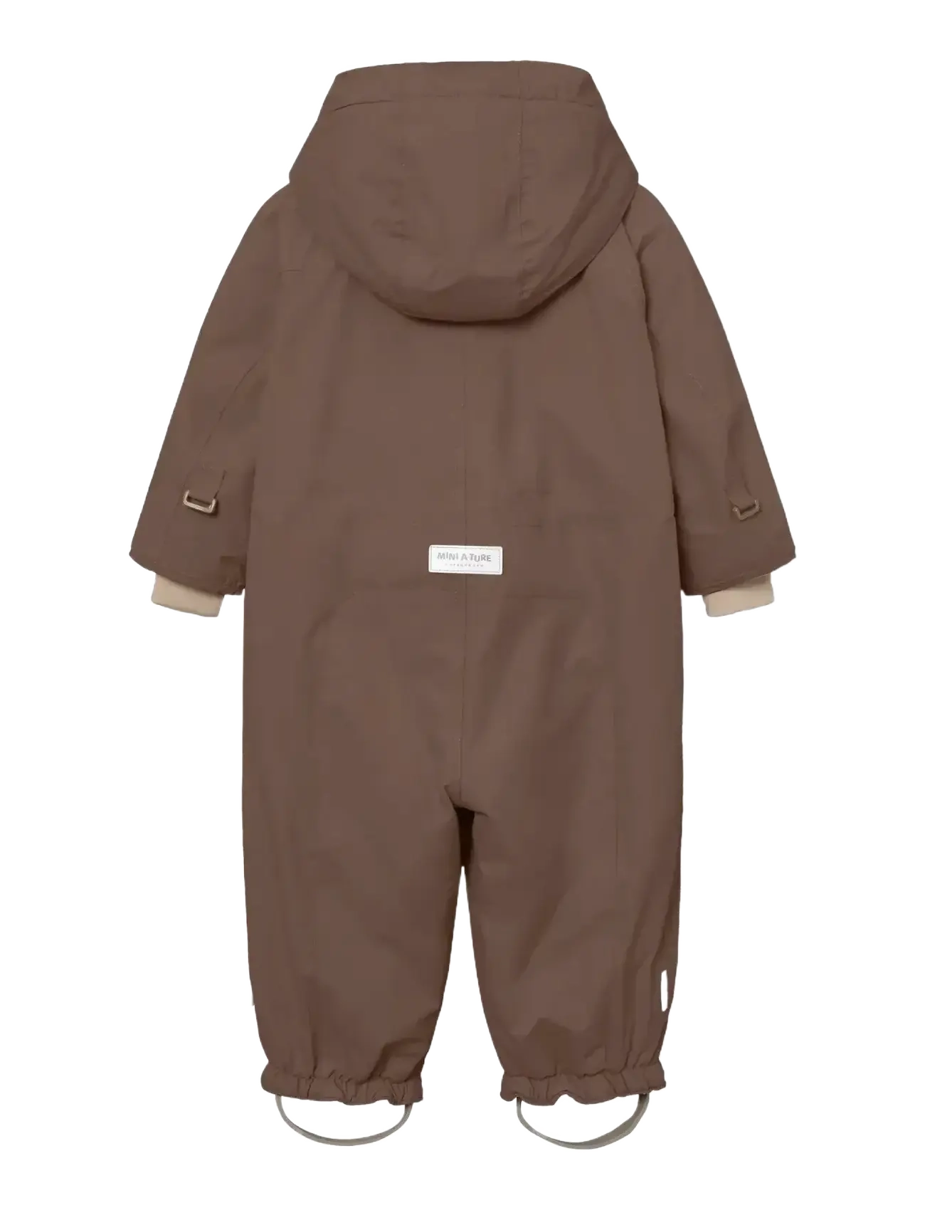 MINI A TURE - MATWISTI fleece lined snowsuit. GRS - snjógallar - chestnut brown - 1