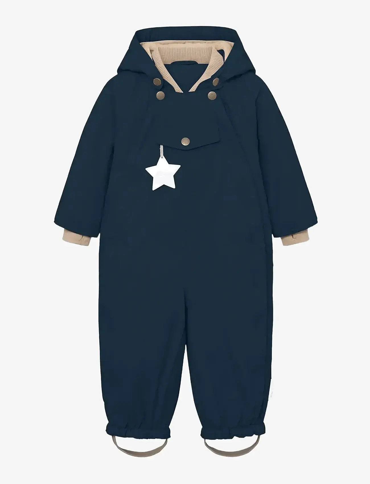 MINI A TURE - MATWISTI fleece lined snowsuit. GRS - snowsuit - outer space - 0