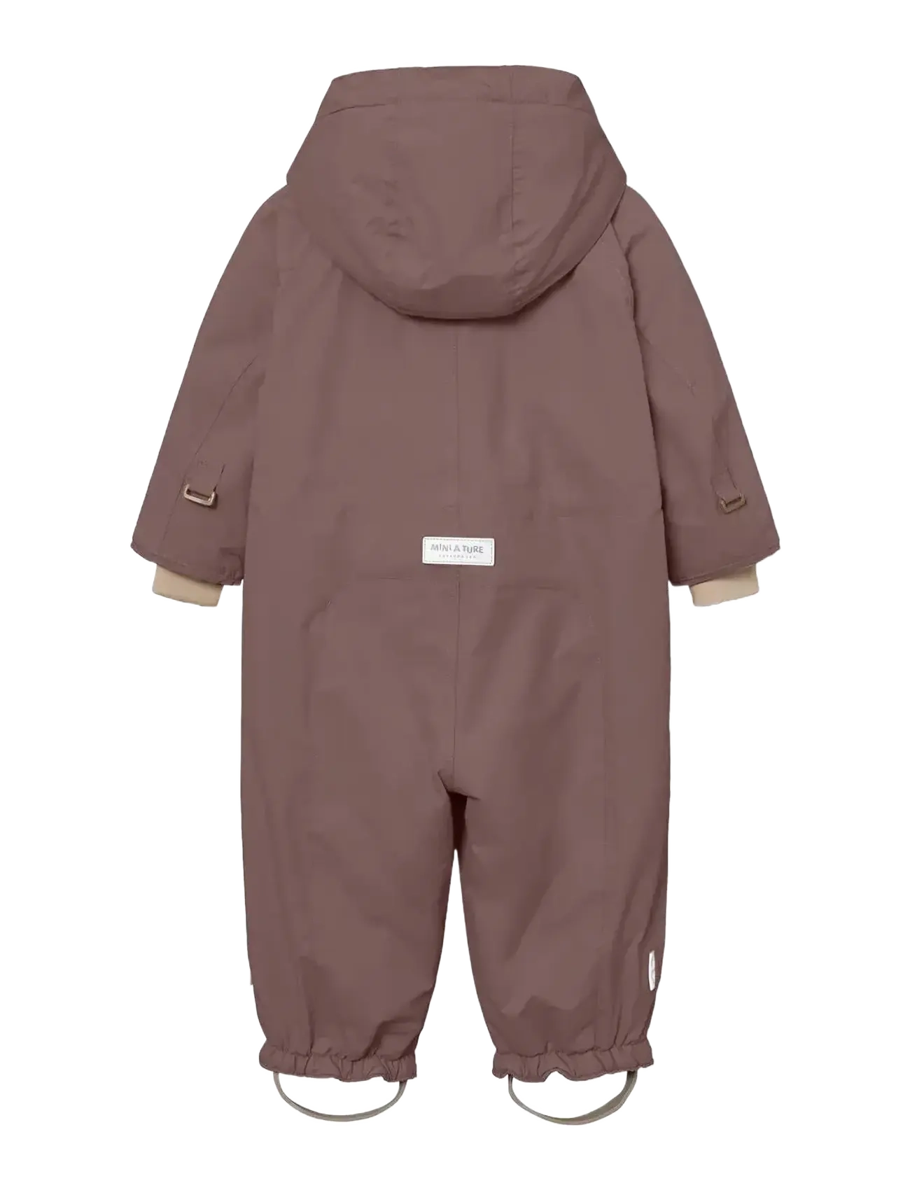 MINI A TURE - MATWISTI fleece lined snowsuit. GRS - vintertøj - peppercorn plum - 1
