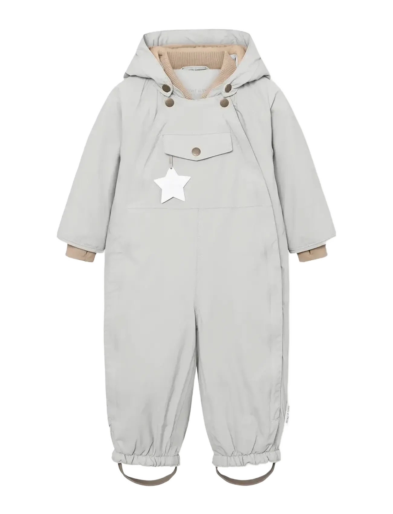 MATWISTI fleece lined snowsuit. GRS - PURITAN GREY