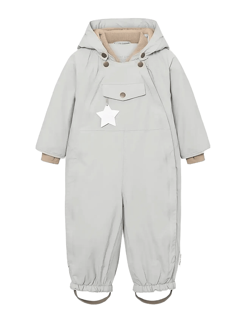 MINI A TURE - MATWISTI fleece lined snowsuit. GRS - talvekombinesoon - puritan grey - 1