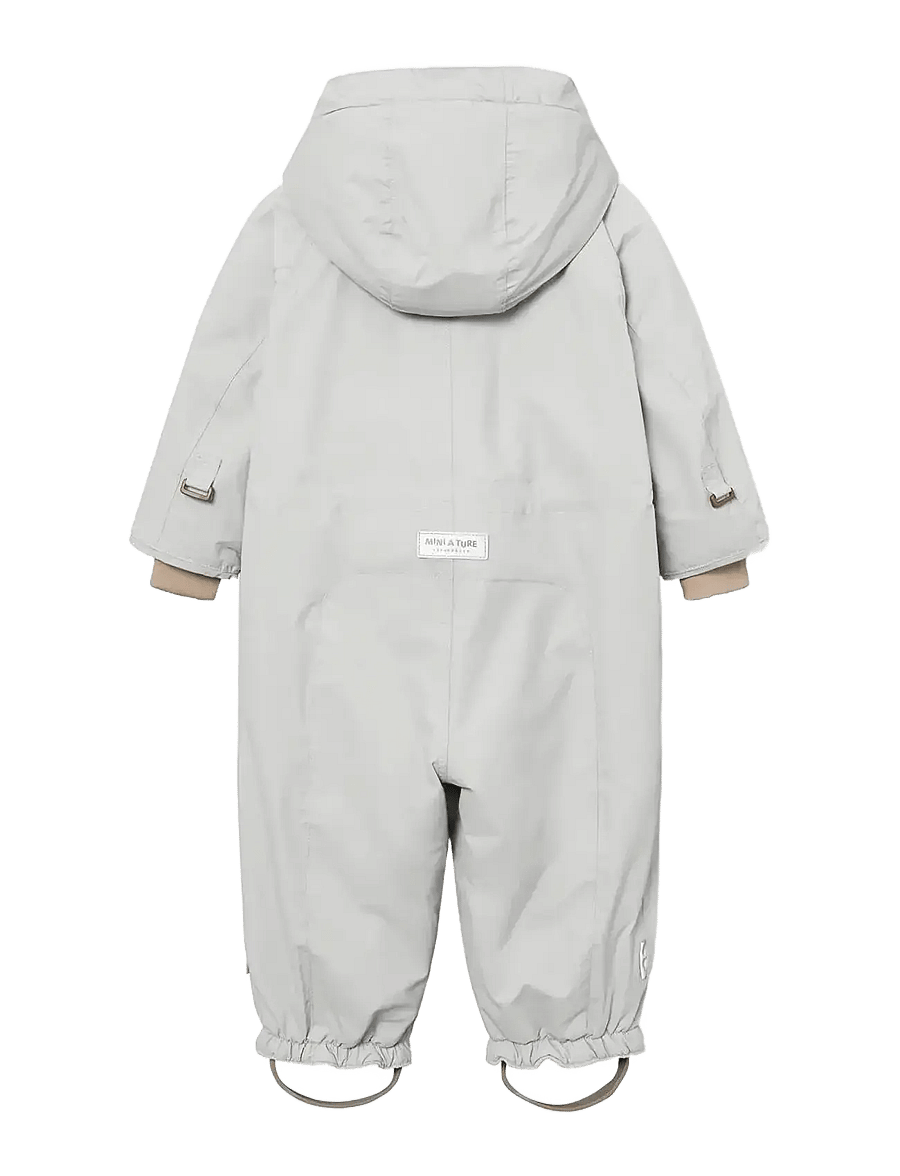 MINI A TURE - MATWISTI fleece lined snowsuit. GRS - vintertøj - puritan grey - 2