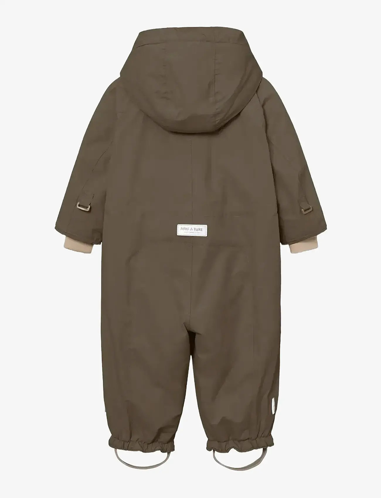 MINI A TURE - MATWISTI fleece lined snowsuit. GRS - shop efter alder - tarmac green - 2
