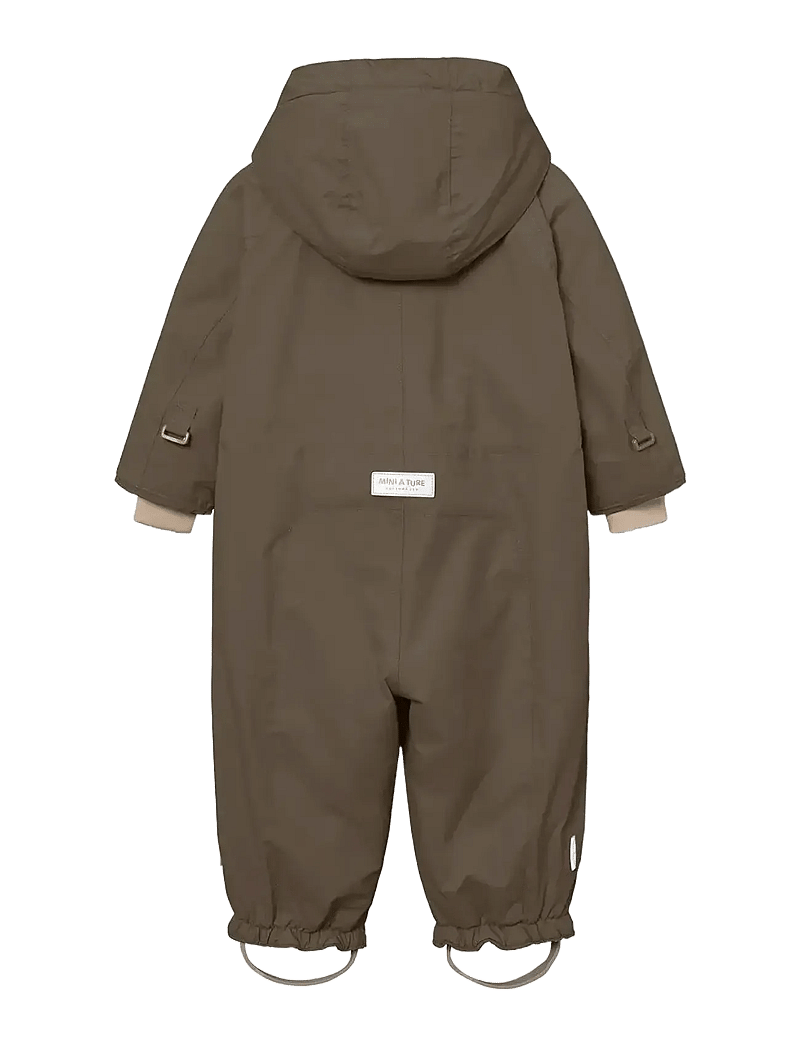 MINI A TURE - MATWISTI fleece lined snowsuit. GRS - shop efter alder - tarmac green - 2