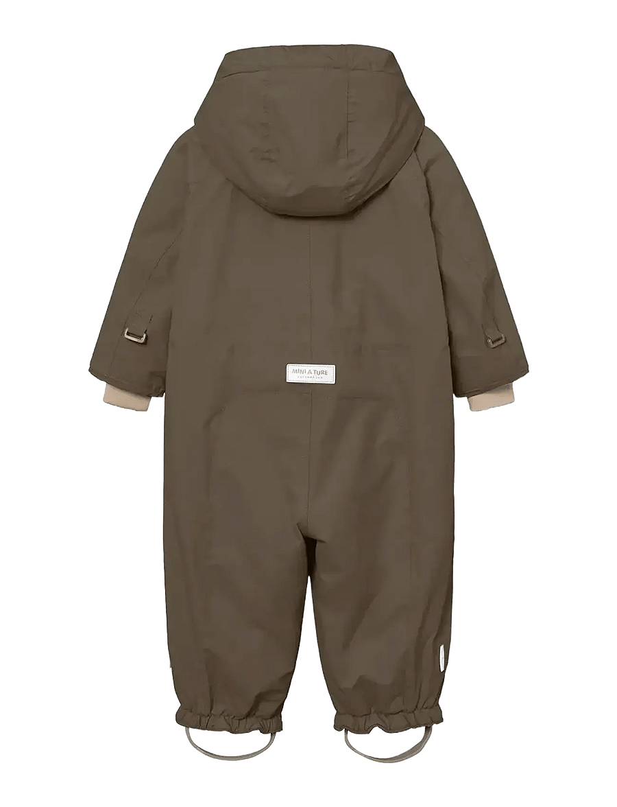 MINI A TURE - MATWISTI fleece lined snowsuit. GRS - schneeanzug - tarmac green - 2
