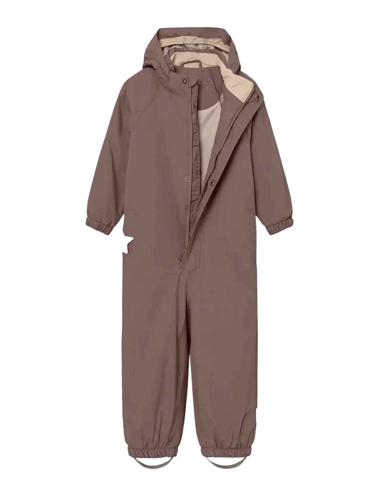 MINI A TURE - MATWILBO snowsuit. GRS - talvekombinesoon - peppercorn plum - 3