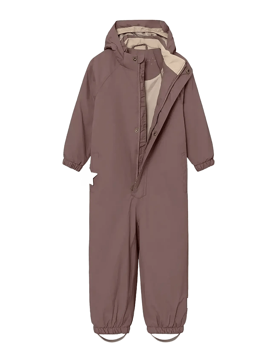 MINI A TURE - MATWILBO snowsuit. GRS - talvekombinesoon - peppercorn plum - 3