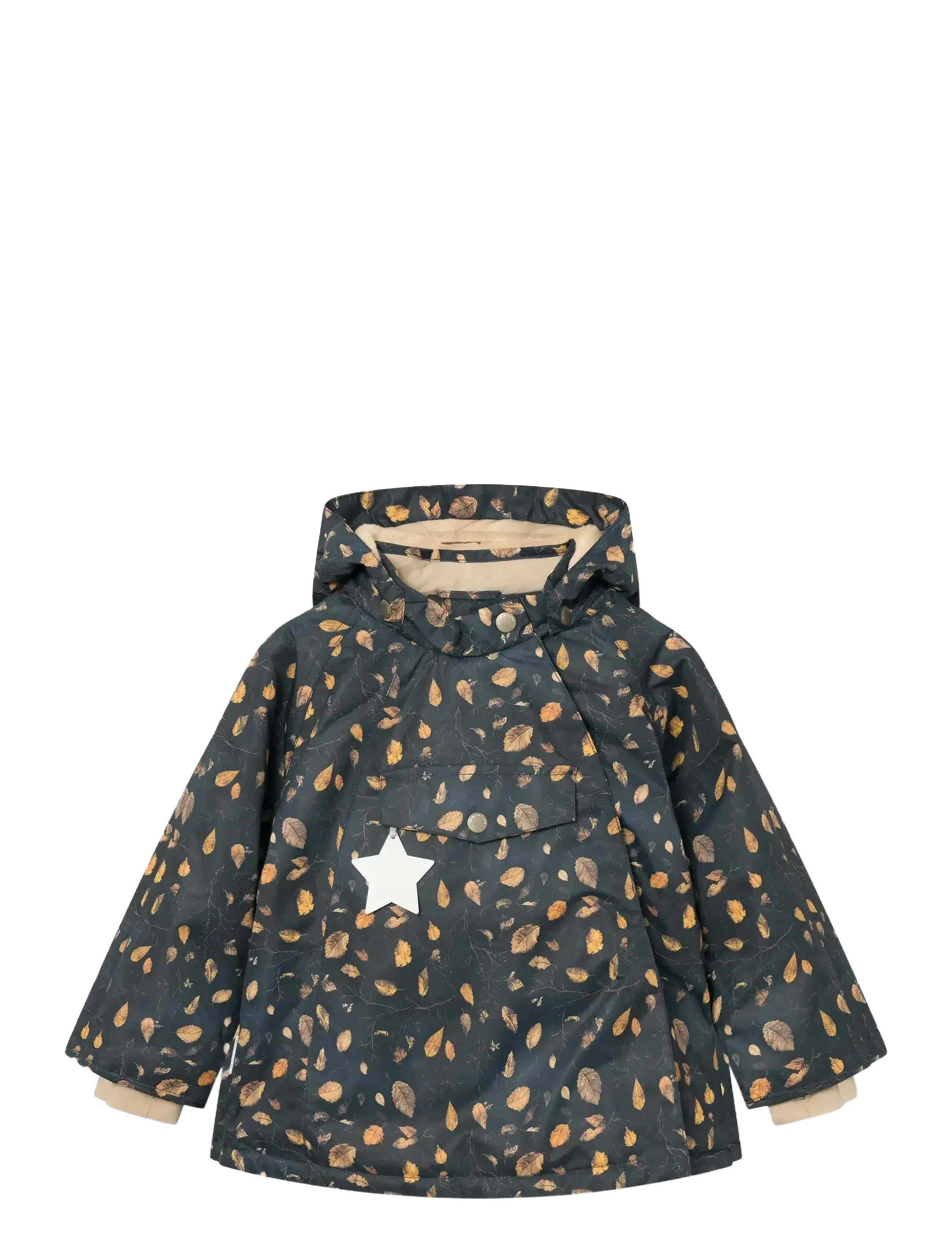 MINI A TURE Matwang Fleece Lined Winter Jacke. Grs Khaki - 80 - Kinder