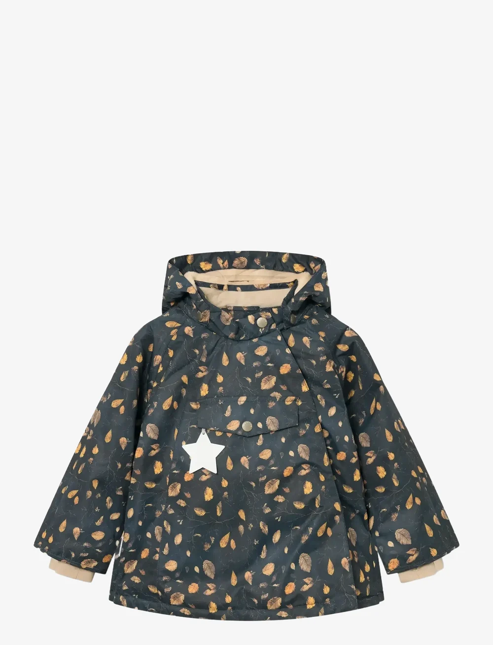 MINI A TURE - MATWANG fleece lined winter jacket. GRS - skijacken - falling leaves - 0