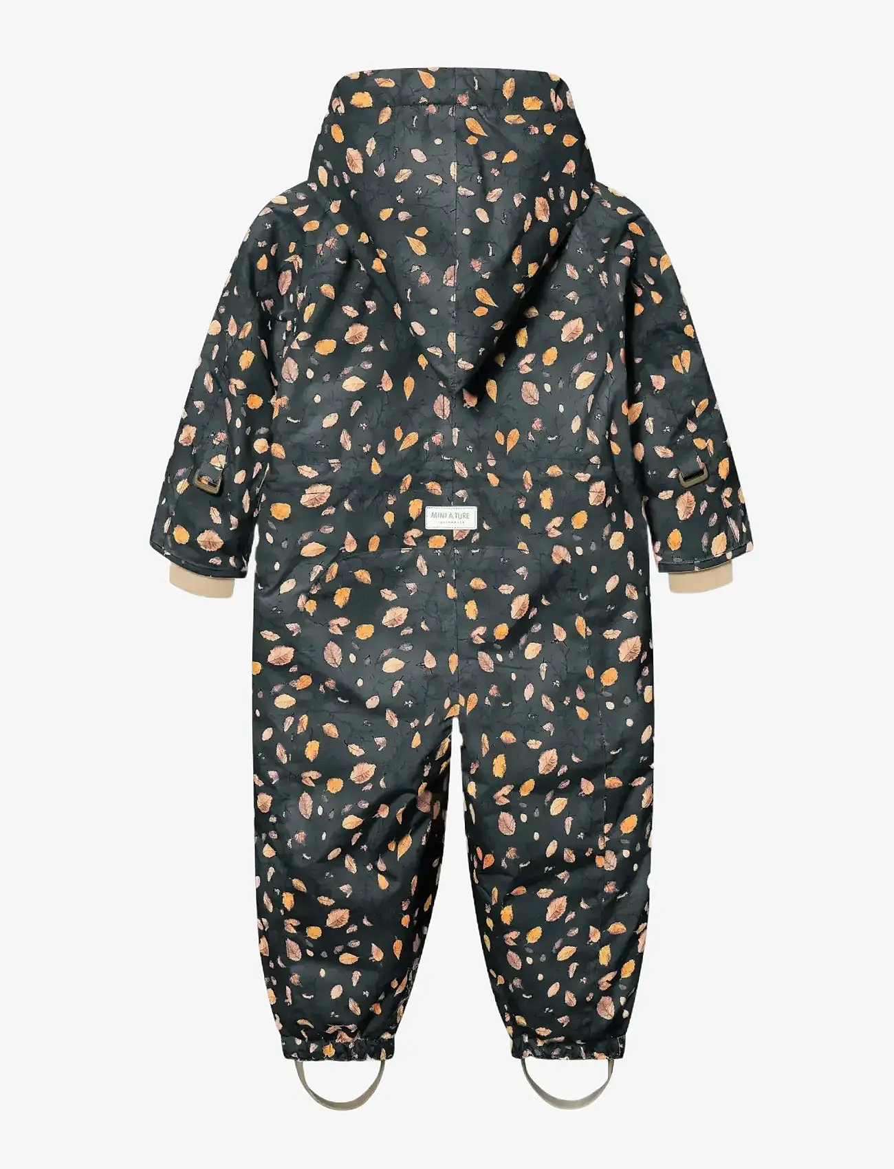 MINI A TURE - MATWISTANG fleece lined snowsuit. GRS - schneeanzug - falling leaves - 2