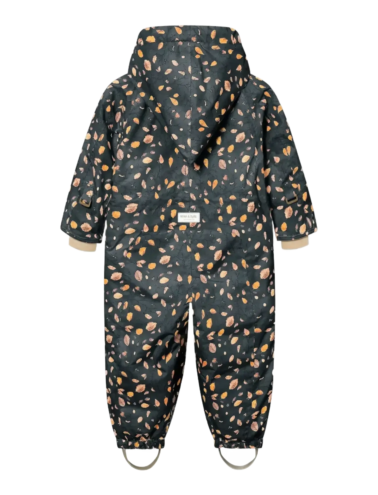 MINI A TURE - MATWISTANG fleece lined snowsuit. GRS - schneeanzug - falling leaves - 2