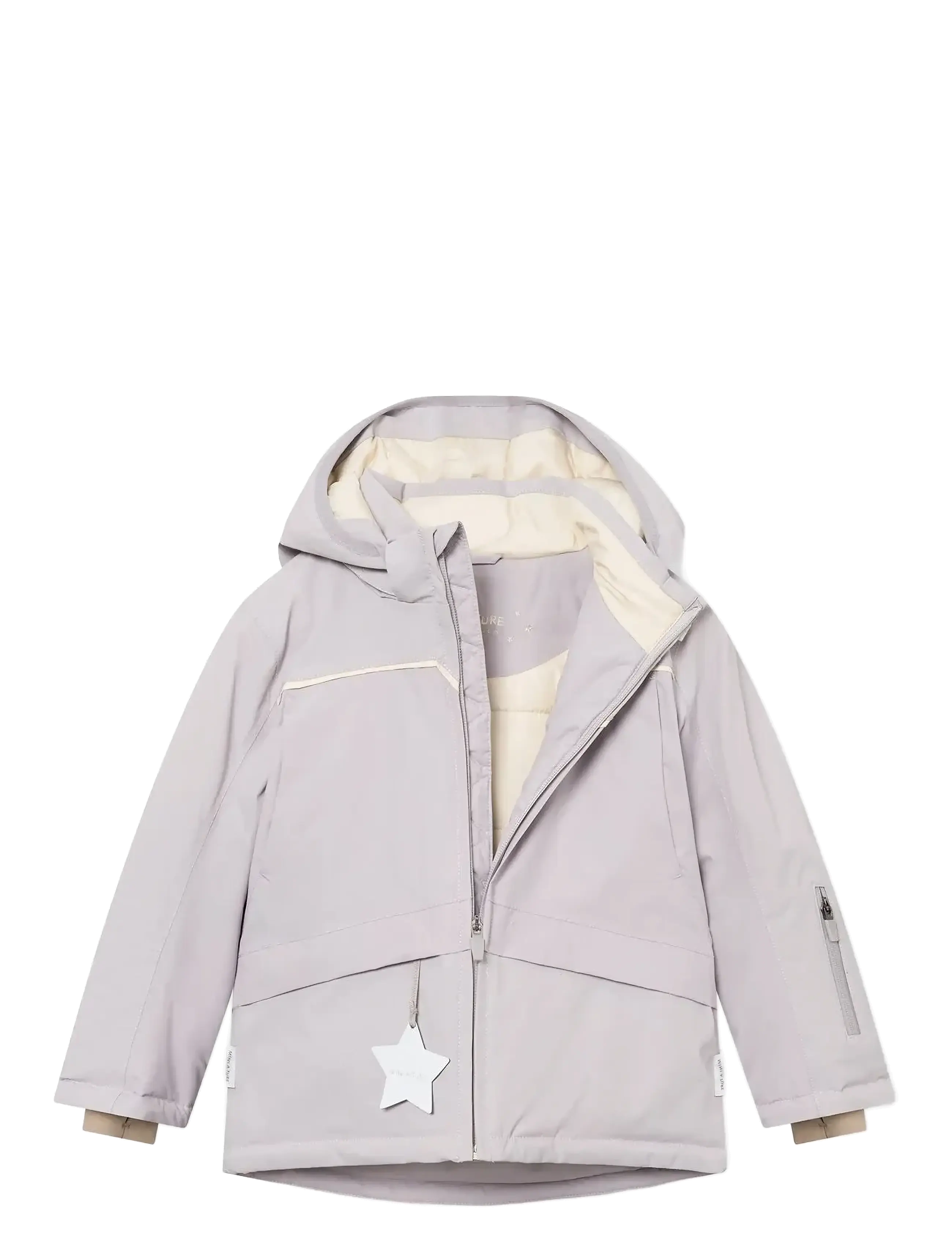 MINI A TURE - MATADANE ski tech jacket. GRS - skidjackor - purple raindrops - 3