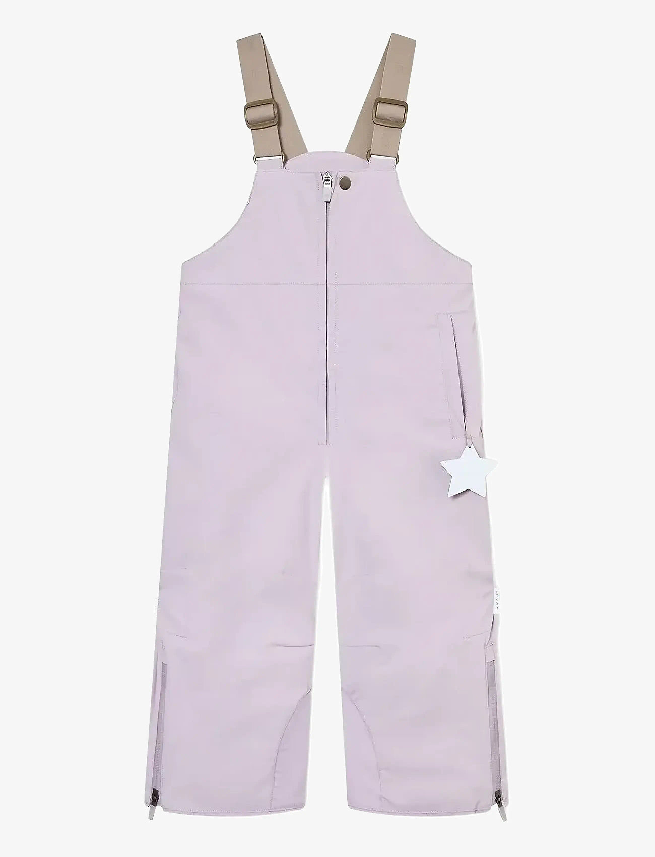 MINI A TURE - MATADAL ski tech pants. GRS - winter trousers - purple raindrops - 1