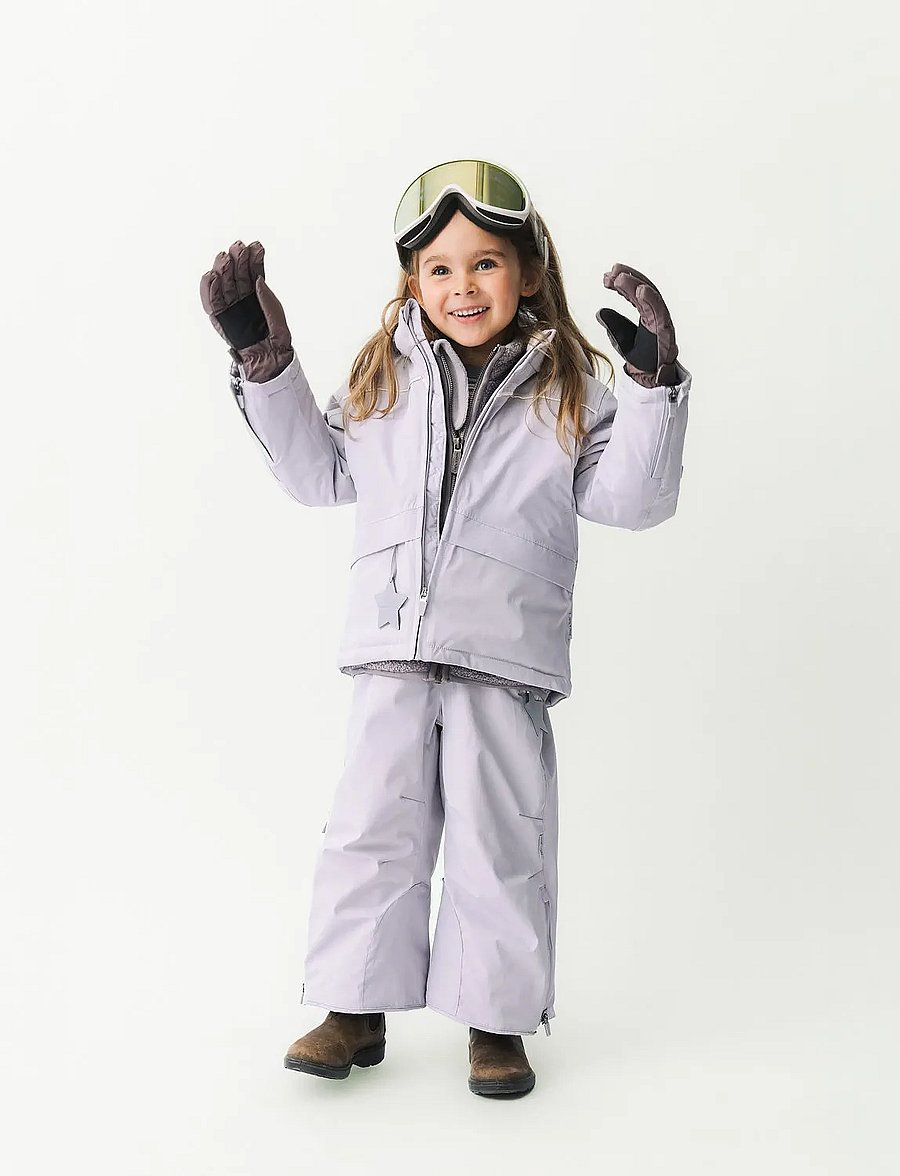 MINI A TURE - MATADAL ski tech pants. GRS - purple raindrops - 0