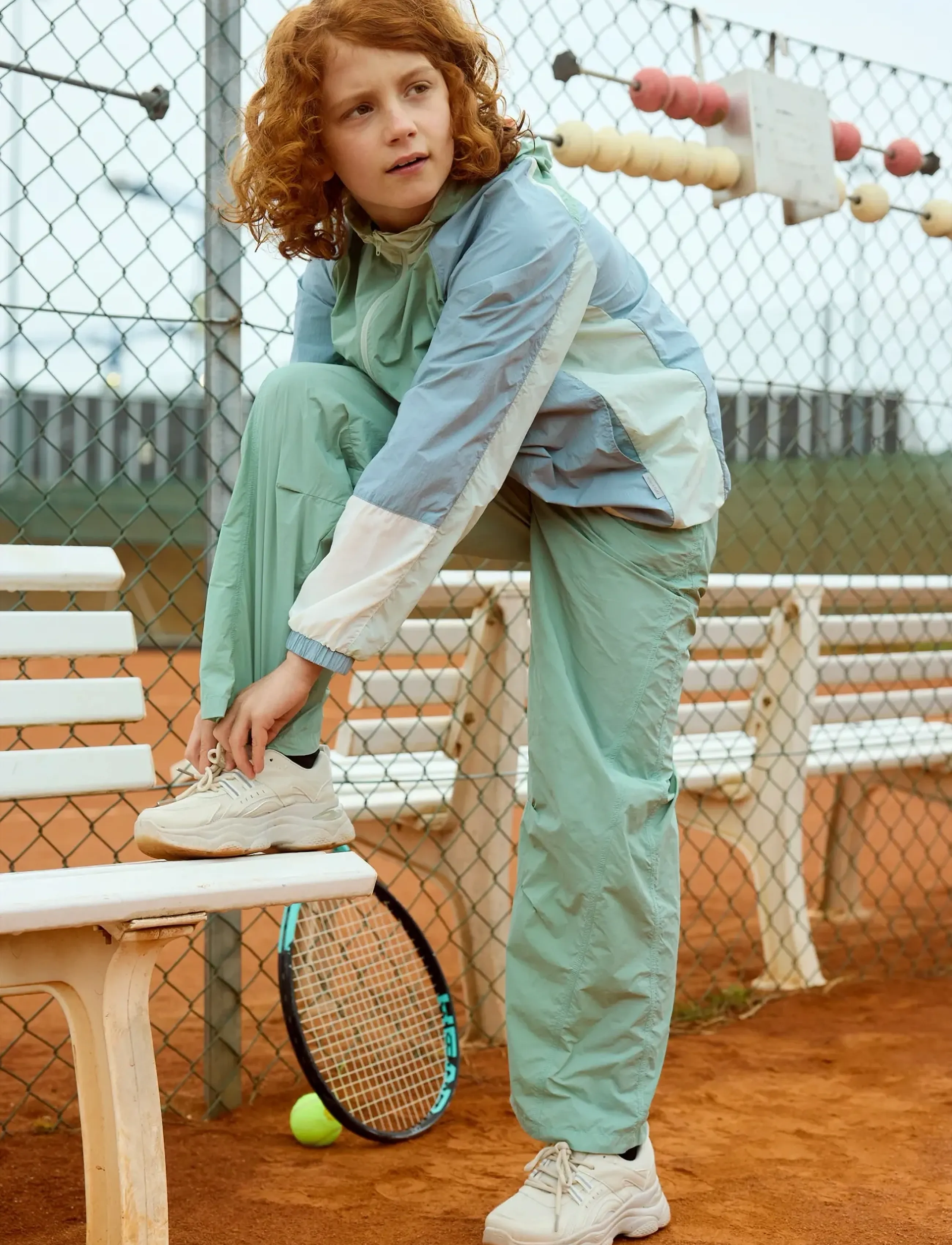 MINI A TURE MATMULTI color UV jacket. GRS - Outerwear - ARONA BLUE COL. B. / multi