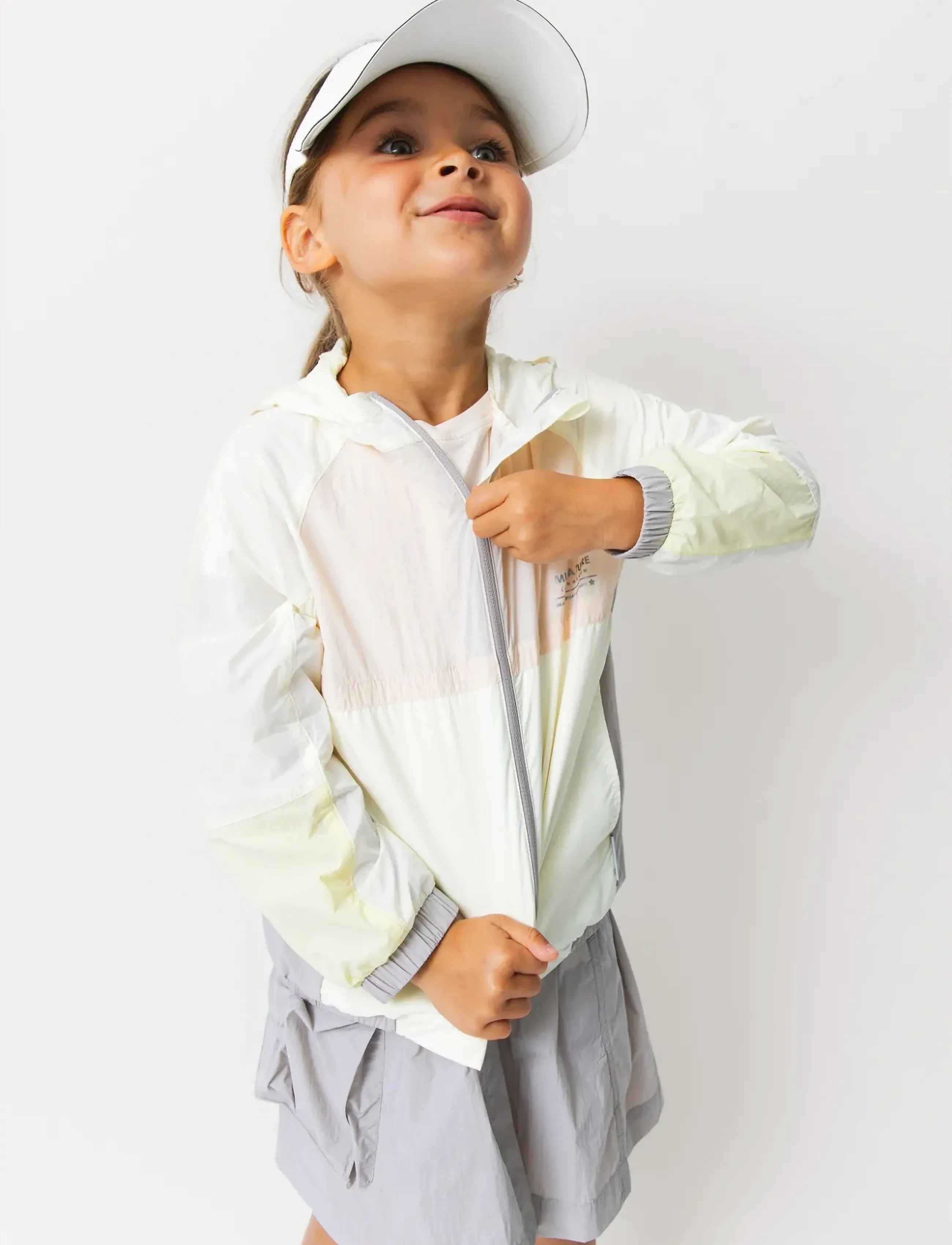 MINI A TURE MATMULTI color UV jacket. GRS - Outerwear - PEONY SILVER COL. B. / multi