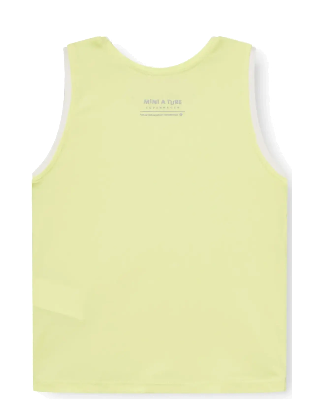 MINI A TURE - MATCAPRI top. GRS - tank tops - wheat yellow - 1