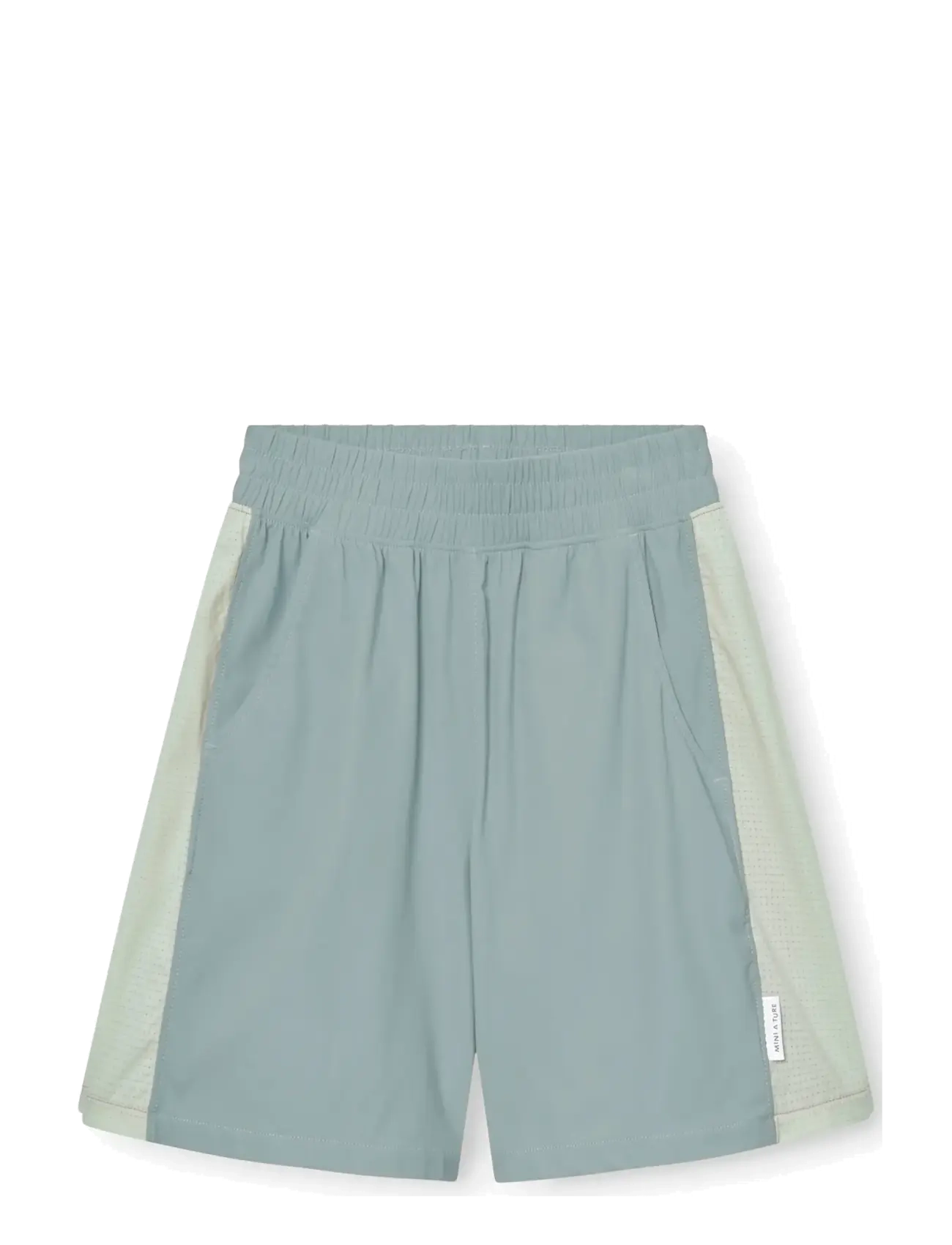 MINI A TURE Matmano Shorts. Grs Blau - 3Y/98 - Kinder
