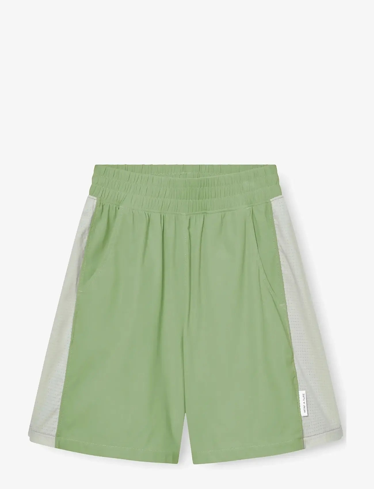 MINI A TURE - MATMANO shorts. GRS - sportsshorts - basil green - 0