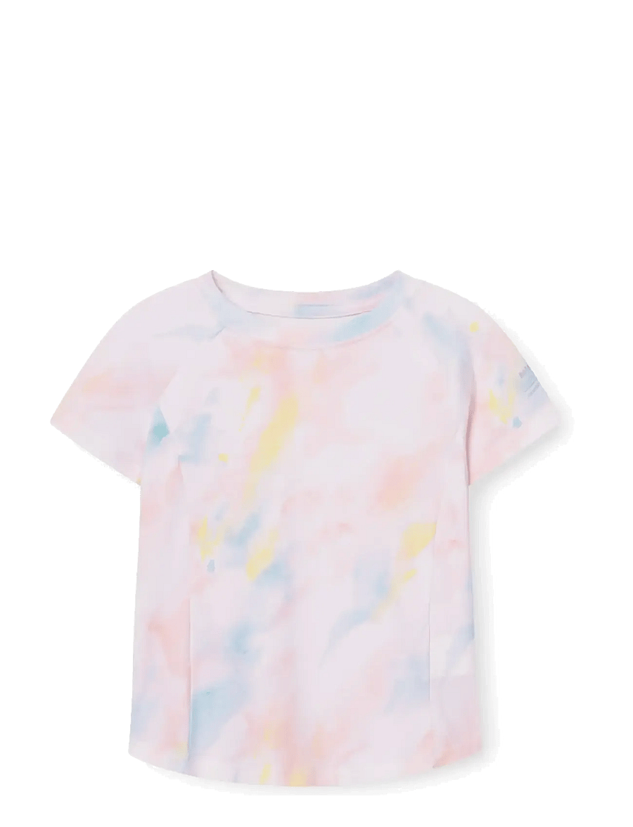 MINI A TURE - MATLOIS printed t-shirt. GRS - kortärmade t-shirts - print soft blush - 1