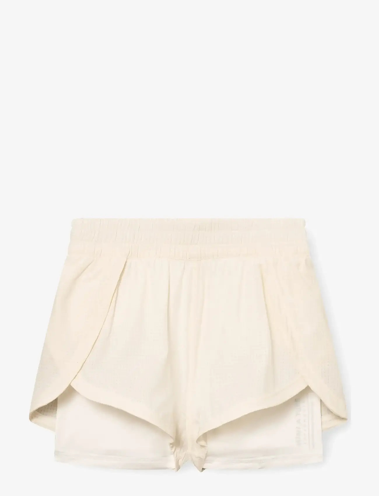 MINI A TURE - MATEIDIE shorts. GRS - sportimise püksid - papyrus white - 1