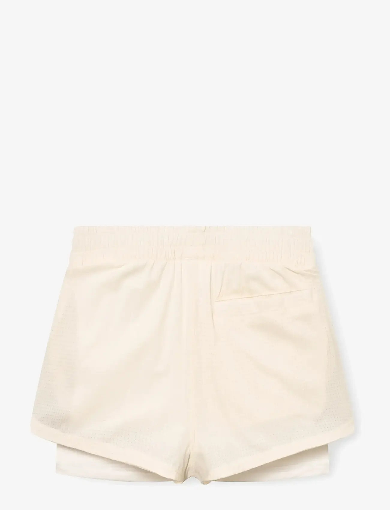 MINI A TURE - MATEIDIE shorts. GRS - sportimise püksid - papyrus white - 2