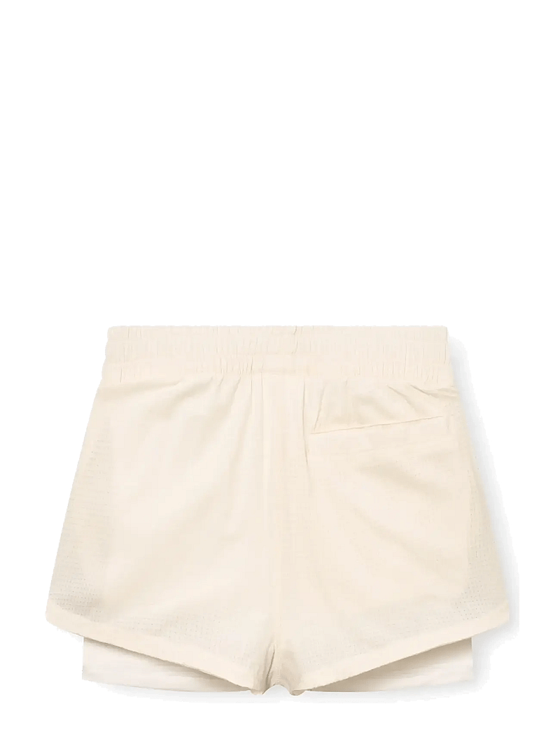 MINI A TURE - MATEIDIE shorts. GRS - sportimise püksid - papyrus white - 2