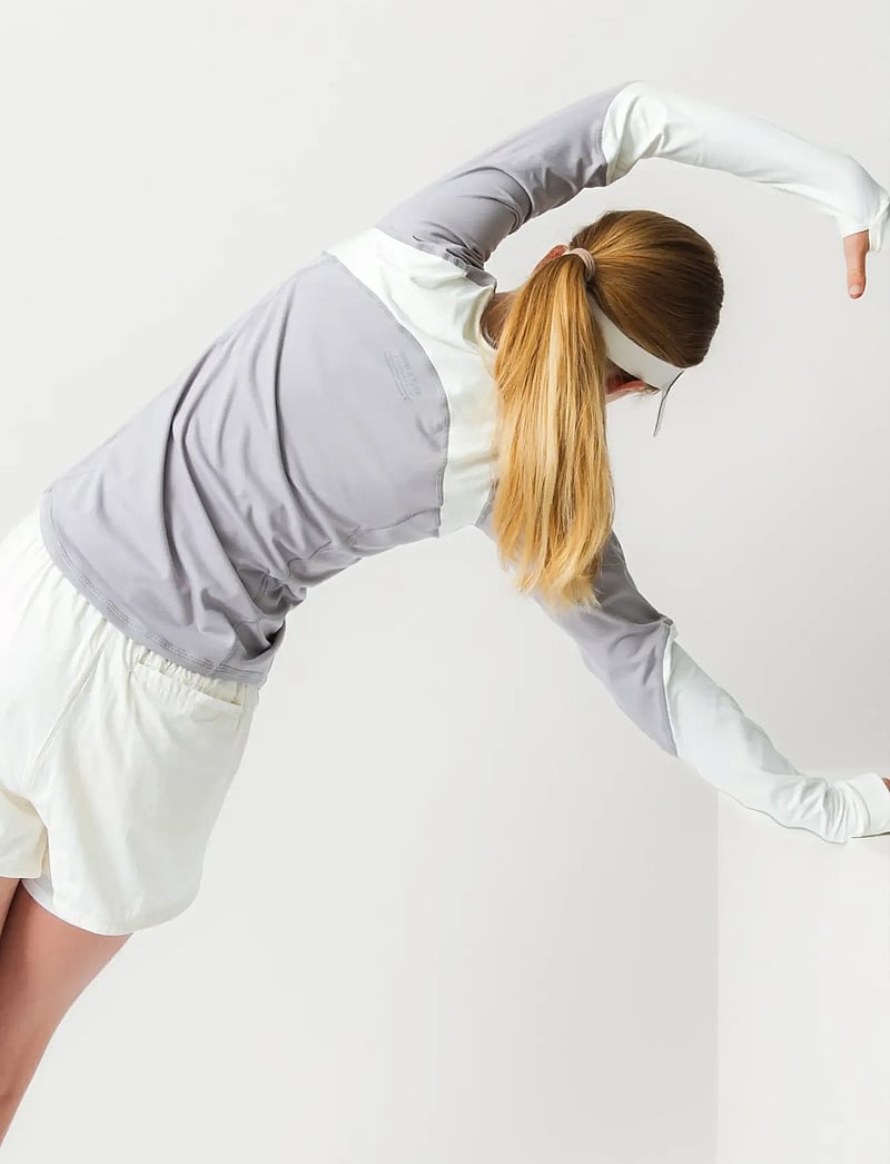 MINI A TURE - MATEIDIE shorts. GRS - sportsshorts - papyrus white - 4